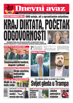 Cover of Dnevni avaz