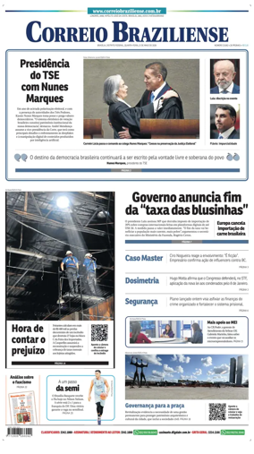 Cover of Correio Braziliense
