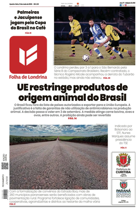 Cover of Folha de Londrina