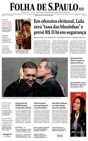Cover of Folha de S.Paulo