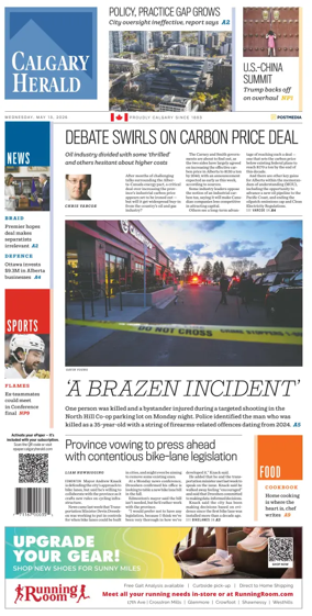 Cover of Calgary Herald