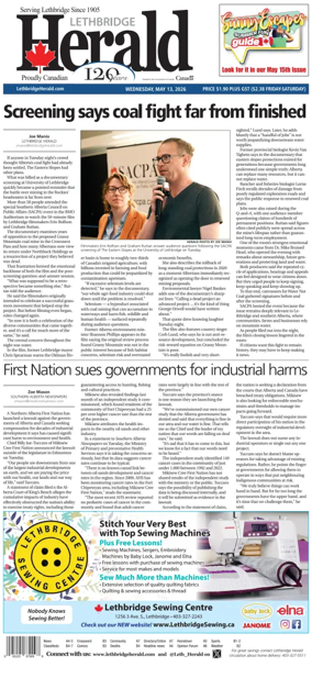 Cover of Lethbridge Herald
