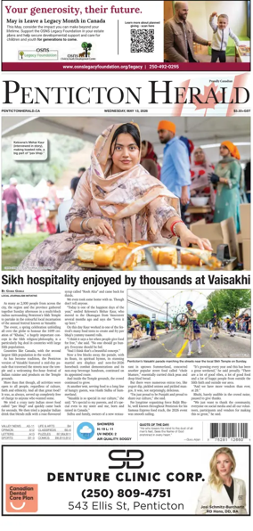 Cover of Penticton Herald
