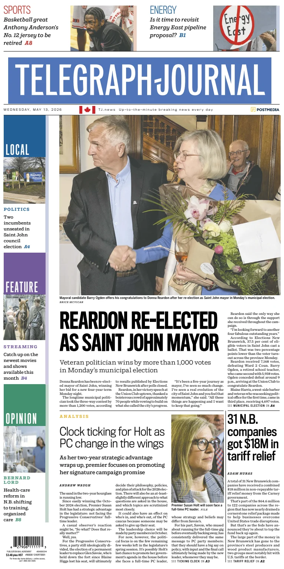 Cover of Telegraph-Journal