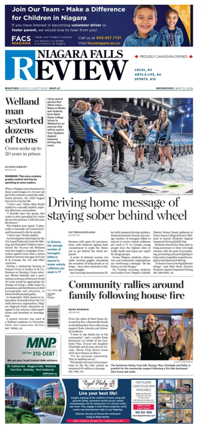 Cover of The Niagara Falls Review
