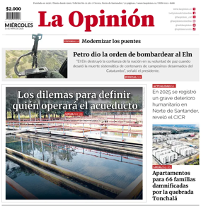 Cover of La Opinion