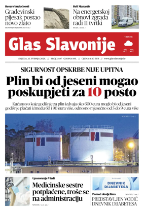 Cover of Glas Slavonije
