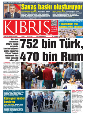 Cover of Kibris Gazetesi