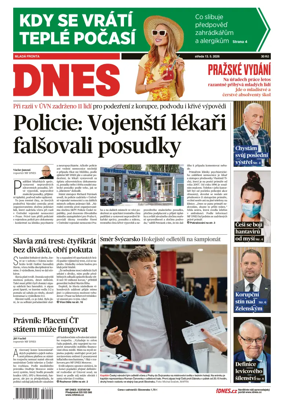 Cover of Dnes Prague Edition
