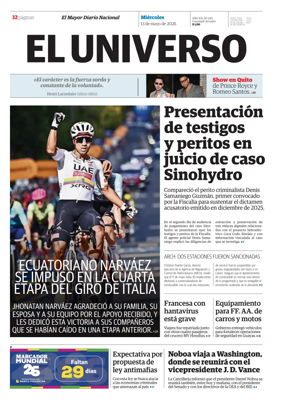 Cover of El Universo