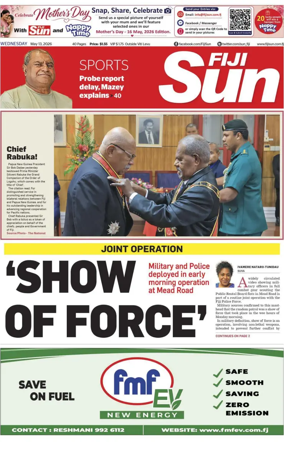 Cover of Fiji Sun