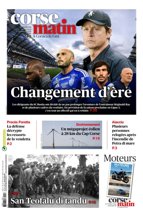 Cover of Corse Matin