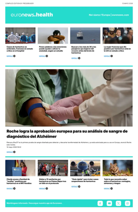 Cover of Euronews Health (Spanish) Compiled Edition