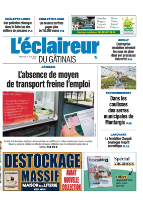 Cover of L'Eclaireur du Gatinais