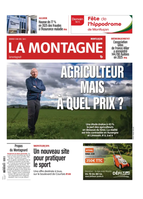 Cover of La Montagne (Montlucon)