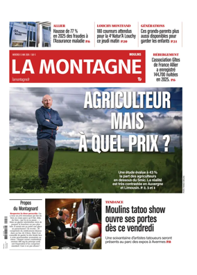 Cover of La Montagne (Moulins)