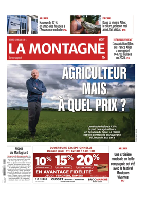Cover of La Montagne (Vichy)