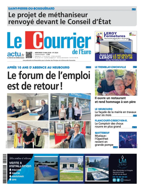 Cover of Le Courrier de l'Eure