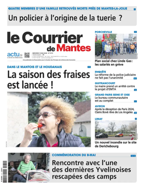 Cover of Le Courrier de Mantes