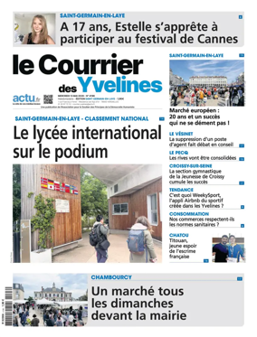 Cover of Le Courrier des Yvelines (Saint-Germain-en-Laye)