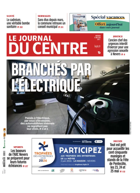 Cover of Le Journal du Centre