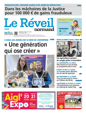 Cover of Le Reveil Normand (Orne)