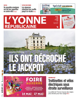 Cover of L'Yonne Republicaine