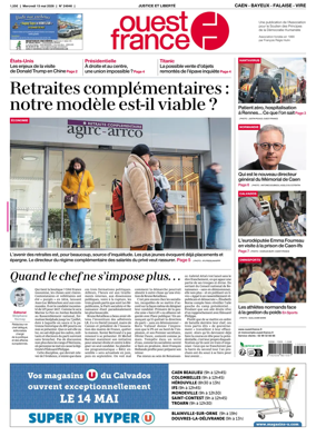 Cover of Ouest France (Caen - Bayeux - Falaise - Vire)