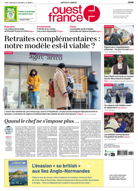 Cover of Ouest France (Orne)