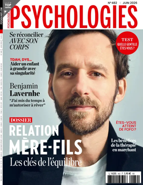 Cover of Psychologies (France)