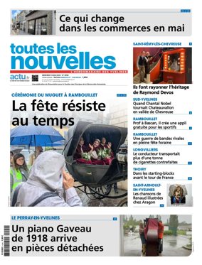 Cover of Toutes les Nouvelles (Rambouillet / Chevreuse)