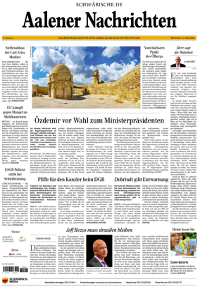 Cover of Aalener Nachrichten