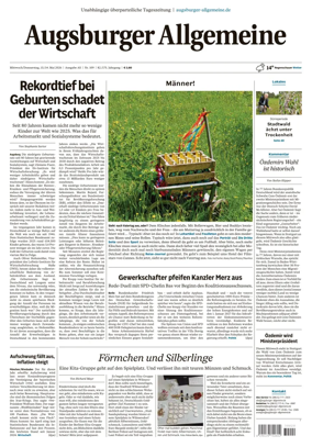 Cover of Augsburger Allgemeine (Ausgabe Stadt)