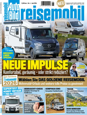 Cover of Auto BILD Reisemobil