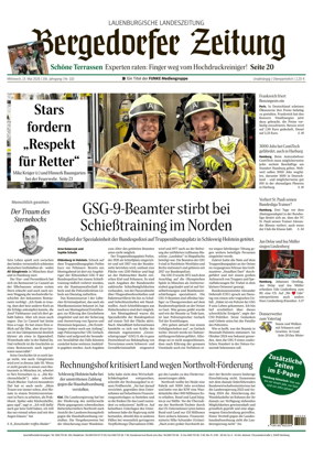 Cover of Bergedorfer Zeitung