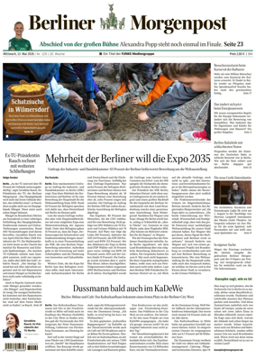 Cover of Berliner Morgenpost