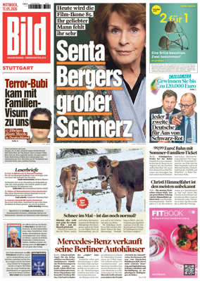 Cover of BILD Stuttgart