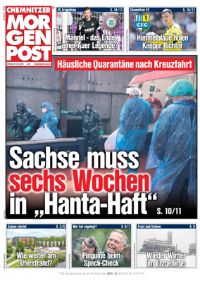 Cover of Chemnitzer Morgenpost