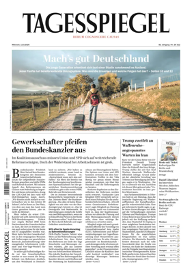 Cover of Der Tagesspiegel