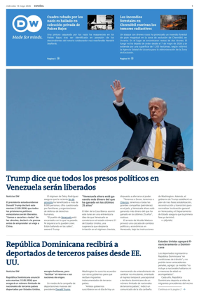 Cover of Deutsche Welle (Spanish edition)