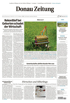 Cover of Donau Zeitung