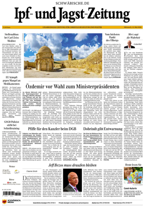 Cover of Ipf- und Jagst-Zeitung