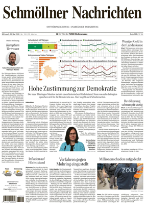 Cover of Ostthuringer Zeitung (Schmolln)