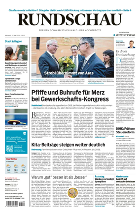 Cover of Rundschau fur den Schwabischen Wald – Der Kocherbote