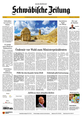 Cover of Schwabische Zeitung (Alb-Donau)