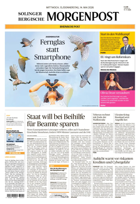 Cover of Solinger Bergische Morgenpost/Remscheid