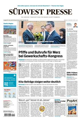 Cover of Sudwest Presse