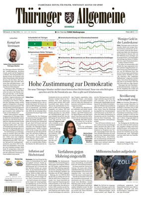 Cover of Thuringer Allgemeine (Eichsfeld)