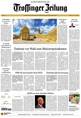 Cover of Trossinger Zeitung