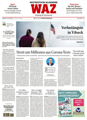 Cover of Westdeutsche Allgemeine Zeitung (Dortmund-Sud II)